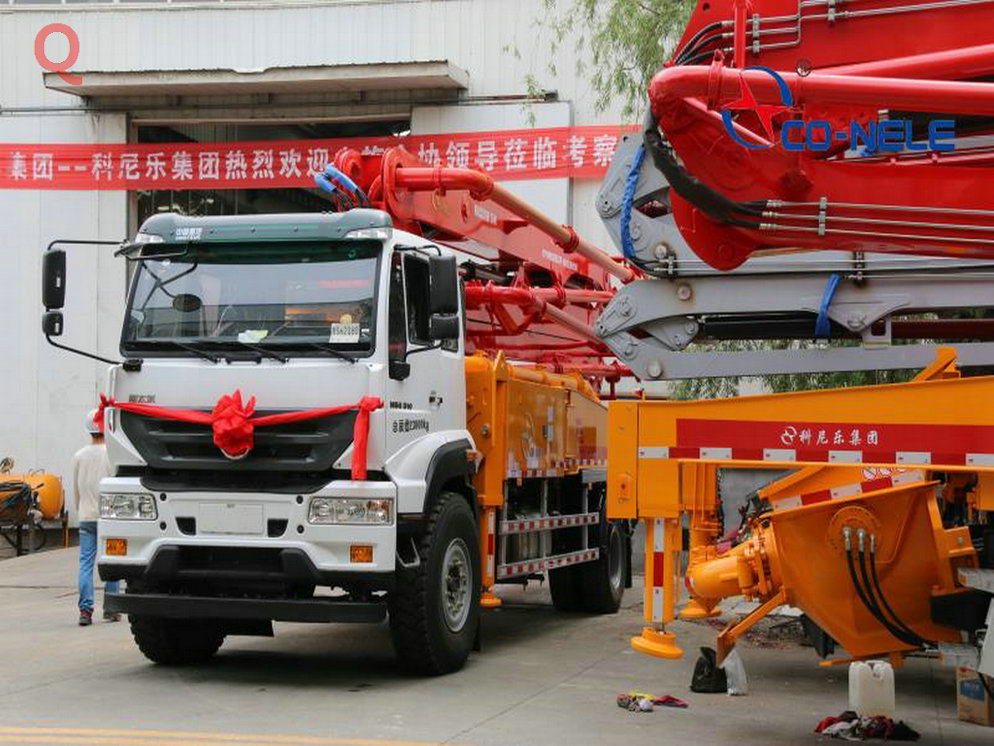 小型混凝土泵車，天泵，小型泵車